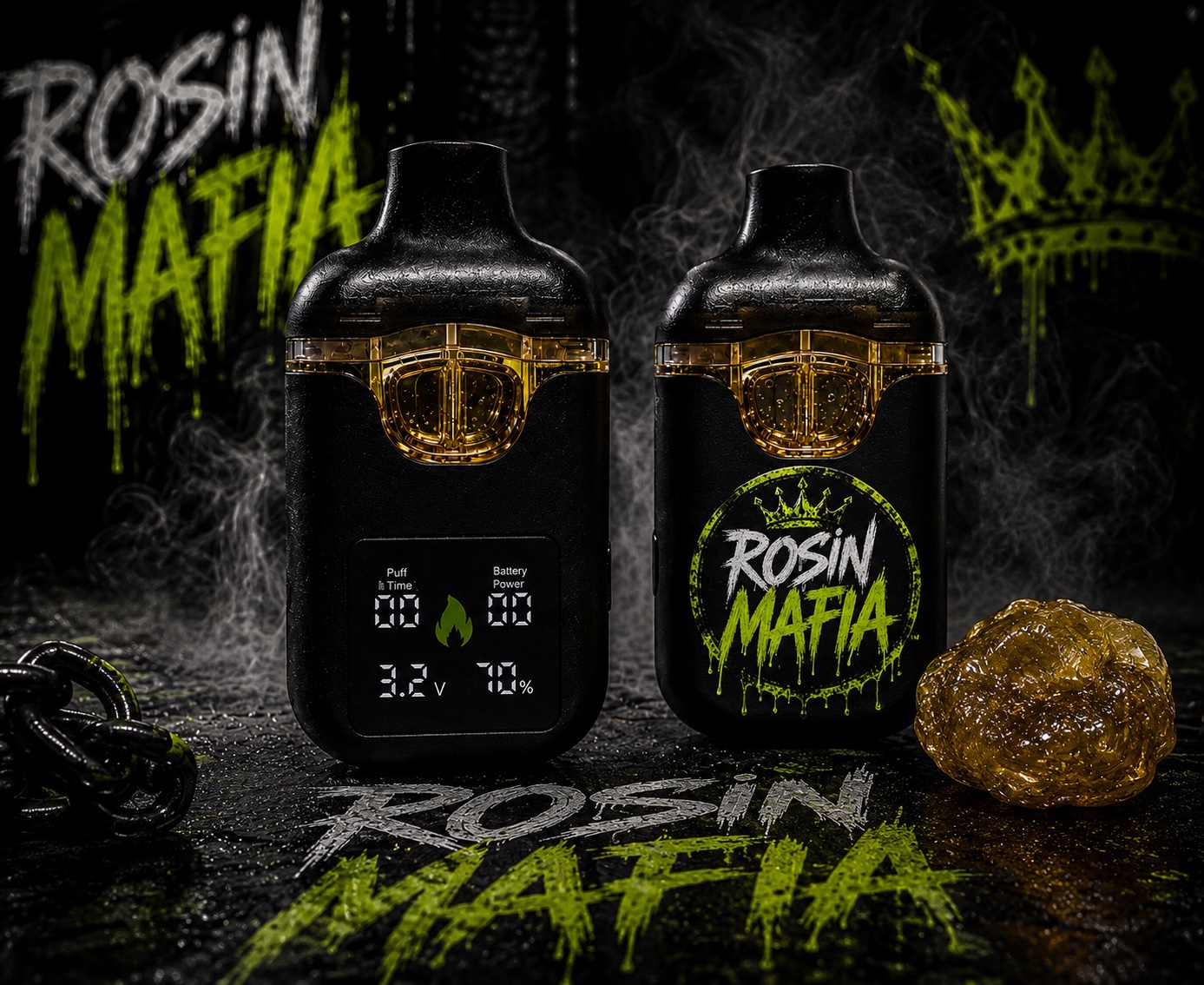 Rosin Mafia 2G Switchable Rosin and Live Rosin device